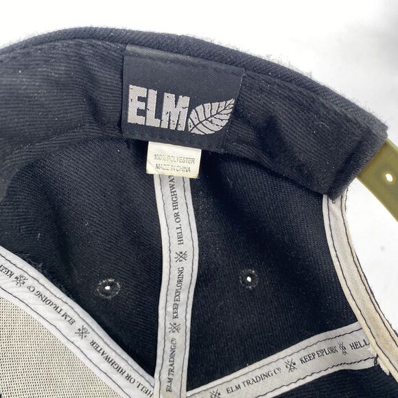 Elm Company Snapback Camo Leaf Cap Hat - Picture 7 of 7